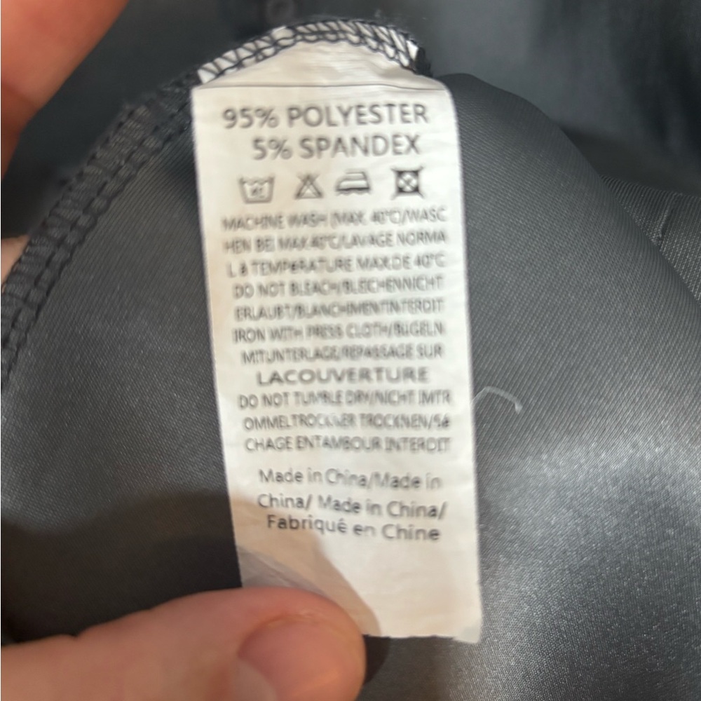 COOFANDY XXL Gray Button Down Shirt Stretch Short Sleeve Casual - Picture 5 of 9